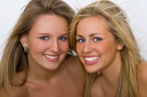 Image showing two female models for Radiesse injectable treatment