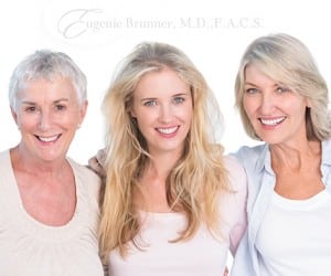 stock image of a group of women smiling for a blog about laser treatments in Princeton, NJ