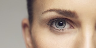 Female eye model image