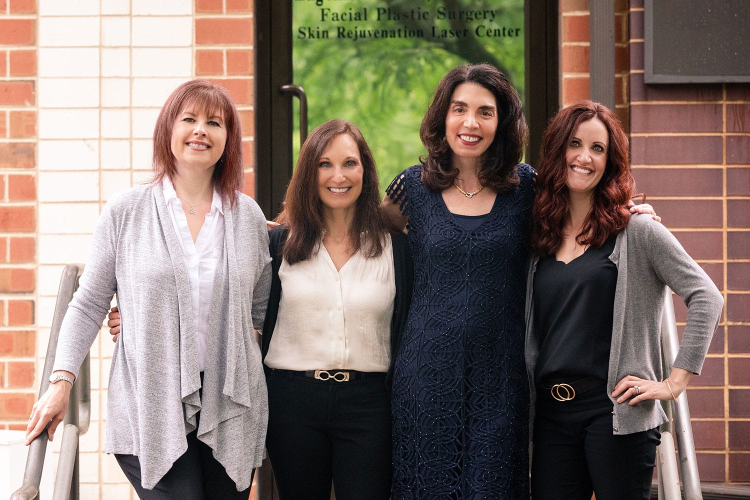 Facial plastic surgery team at Dr. Eugenie Brunner's office in Princeton, NJ