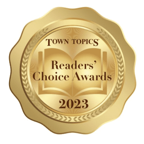 Town Topics Readers' Choice Award logo for Best Plastic Surgeon in Princeton, NJ