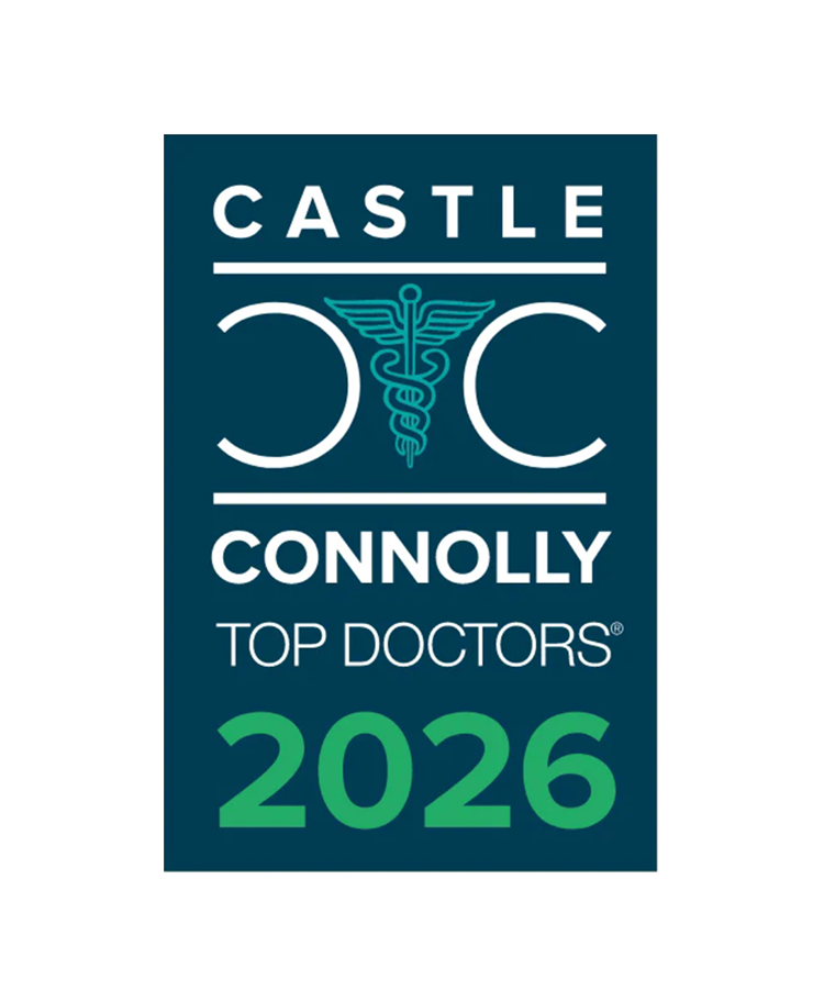 Castle Connolly award badge for 2025