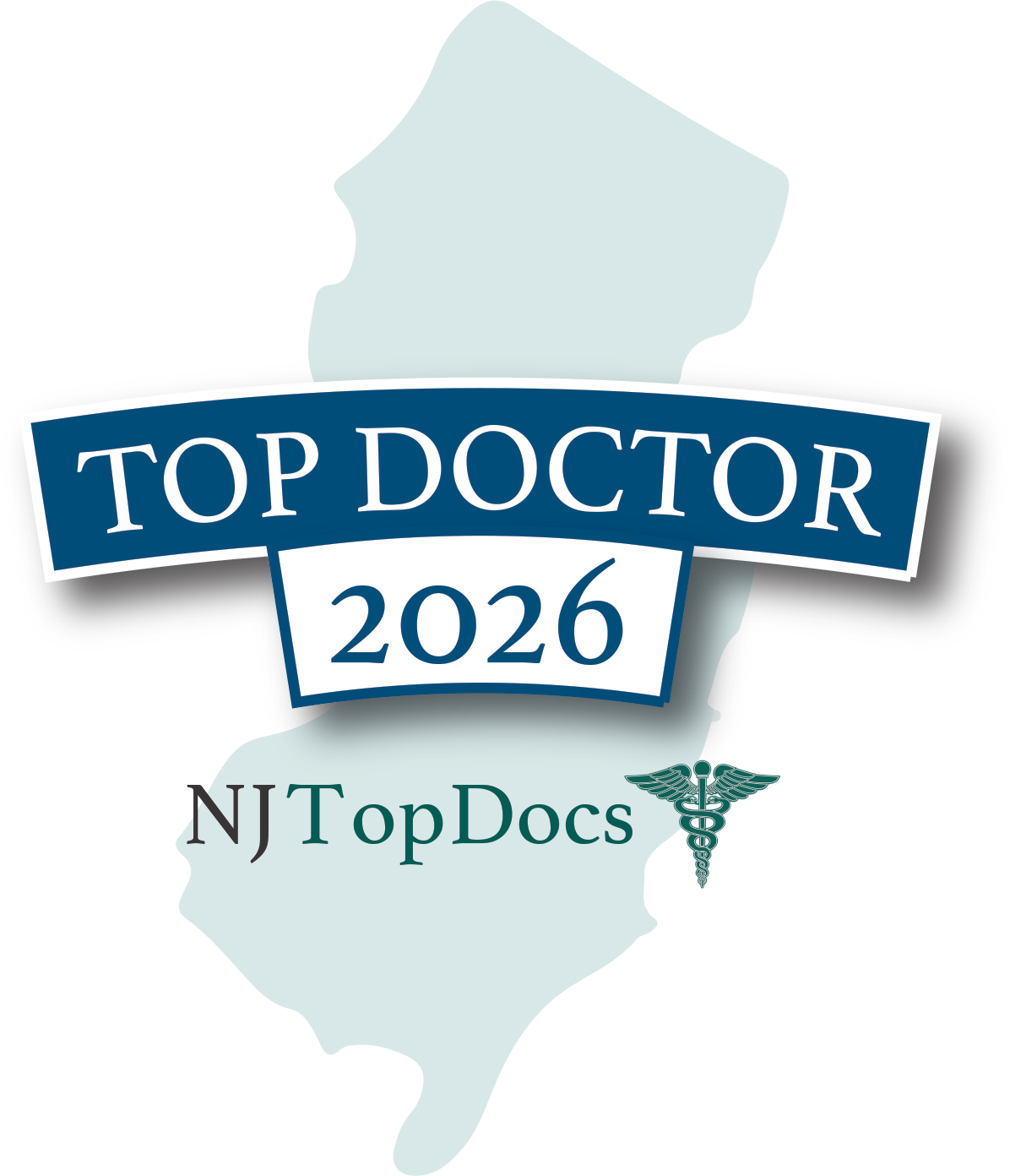 New Jersey Top Doctor Badge 2026
